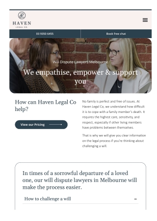 Will Dispute Lawyers Melbourne