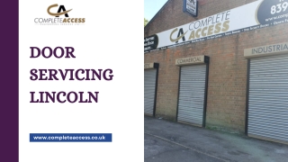 Door Servicing Lincoln