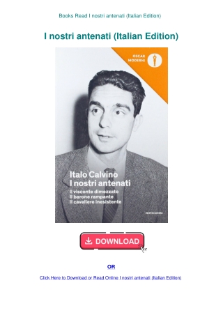 Books Read I nostri antenati (Italian Edition)