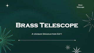 Rare Replica Antique Spyglass Scope!