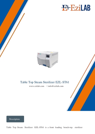 Table-Top-Steam-Sterilizer-EZL-ST61