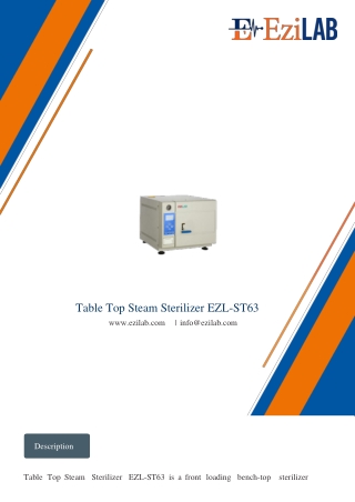 Table-Top-Steam-Sterilizer-EZL-ST63