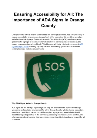 Ensuring Accessibility for All_ The Importance of ADA Signs in Orange County