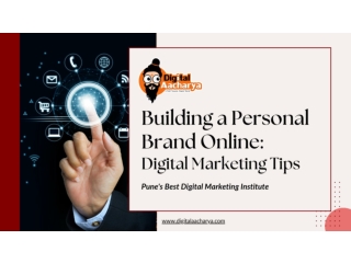 Building a Personal Brand Online Digital Marketing Tips