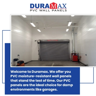 PVC Panels Are Go-To Solution For Garage Wall Paneling