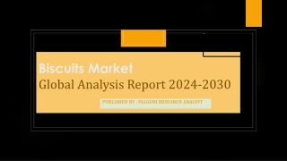 Biscuits Market Growth 2023-2030: Trends, Opportunities, and Consumer Preference