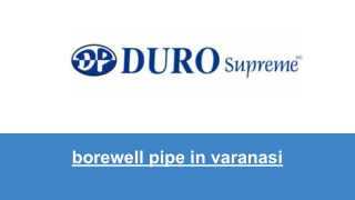 Trusted Submersible Pipe Dealer – High-Performance Pipes for Water Supply