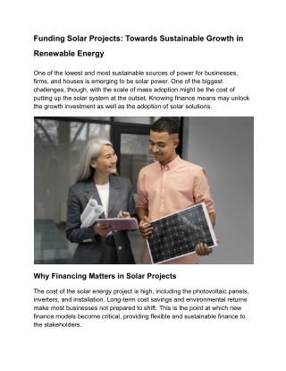 Funding Solar Projects_ Towards Sustainable Growth in Renewable Energy (1)