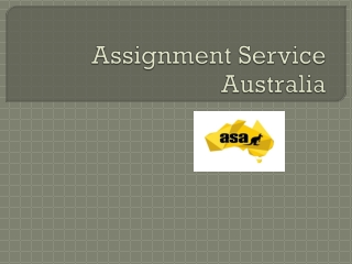 Best MBA Assistance in Australia ppt