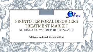 Frontotemporal Disorders Treatment Market