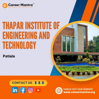Thapar Institute of Engineering and Technology