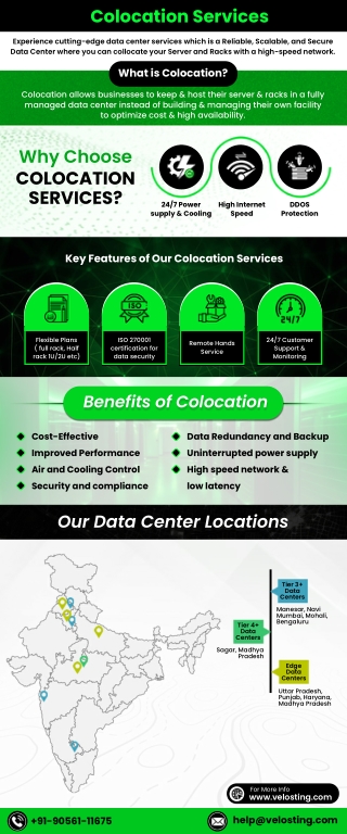 Reliable, Scalable & Secure Colocation Services