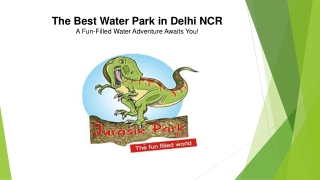 Top water park in delhi ncr