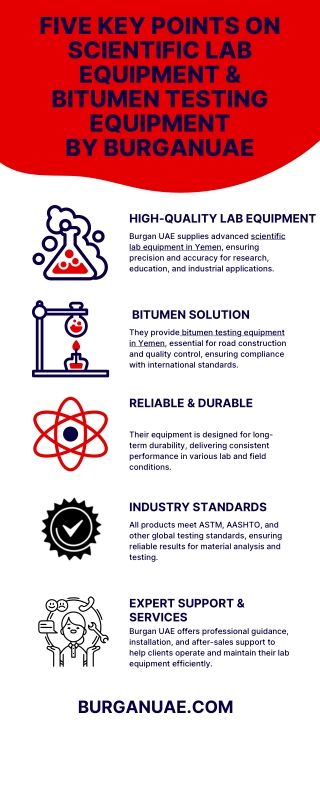 5 Points on Scientific Lab Equipment yemen , Bitumen Testing Equipment yemen