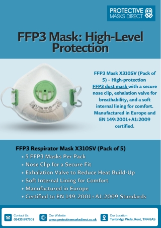 FFP3 Mask: High-Level Protection