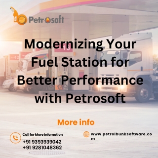 Modernizing Your Fuel Station for Better Performance with Petrosoft