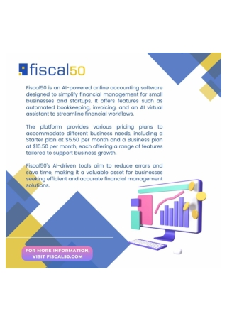 Fiscal50 - Online accounting software