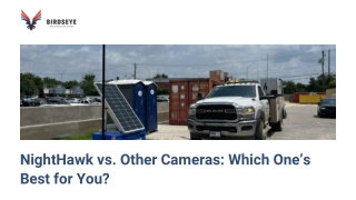 NightHawk vs. Other Cameras Which One’s Best for You