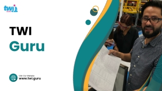 TWI Training in Big Demand as High Productivity and Motivated Work Force Takes Shape