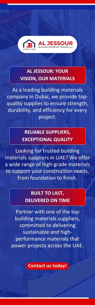 Al Jessour: Your Vision, Our Materials—Al Jessour, UAE