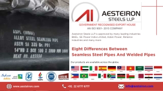 Eight Differences Between Seamless Steel Pipes And Welded Pipes