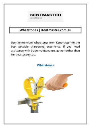 Whetstones | Kentmaster.com.au