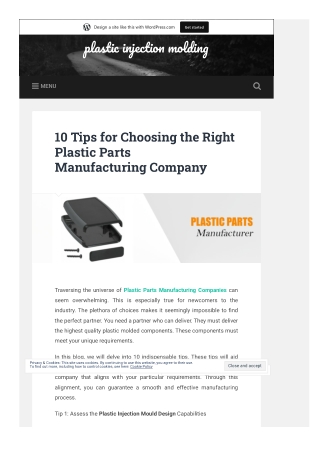 large-plastic-injection-molding-company