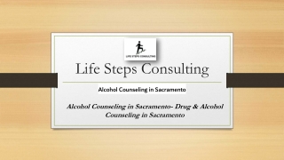 Alcohol Counseling in Sacramento- Drug & Alcohol Counseling Sacramento
