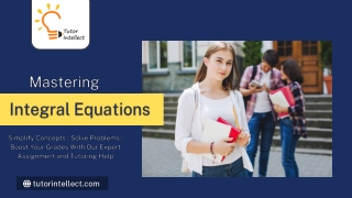 Integral Equations Assignment Help Guide – Expert Support for Academic Success