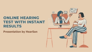 Online Hearing Test Guide - PPT