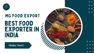 best food exporter in India