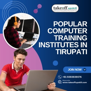 Popular Computer Training Institutes in Tirupati