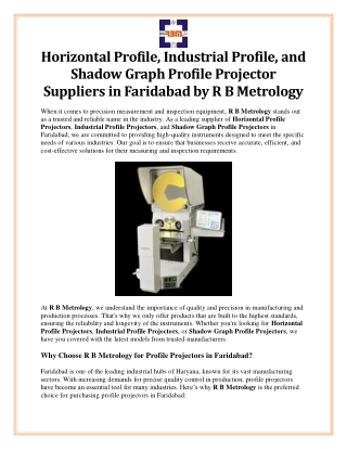 Horizontal Profile, Industrial Profile, Shadow Graph Profile Projector Suppliers