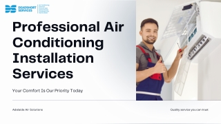 Air Conditioning Installation Adelaide-