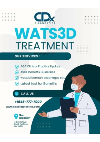 Leading Pre-Cancer Detection with WATS3D