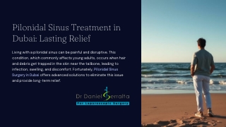 Best Pilonidal Sinus Treatment in Dubai: Get Rid of Pain & Recurrence