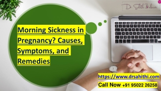 Morning Sickness In Pregnancy | Pregnancy Health Tips