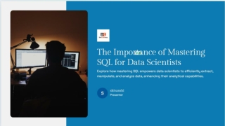 Why SQL is Essential for Data Scientists to Master