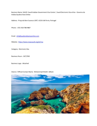 SAUDI  Saudi Arabian Government Visa Center | Saudi Electronic Visa eVisa - Gove