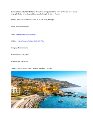 SRILANKA  Sri Lanka Online Visa Immigration Office | Visa for Tourism and Busine