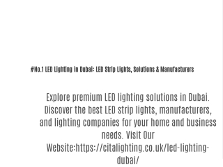 LED Strip Lights, Solutions & Manufacturers