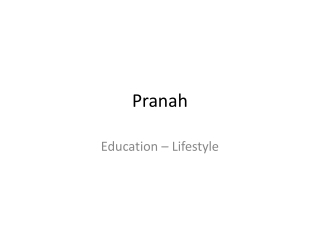 pranah