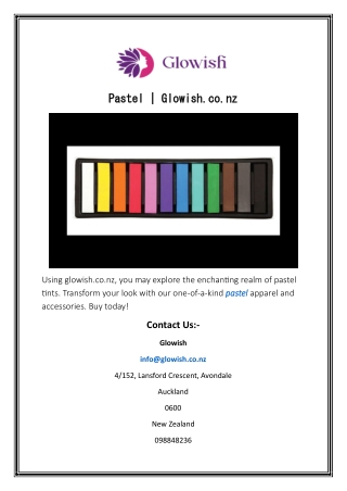 Pastel  Glowish.co.nz
