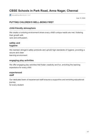 tsacademy.edu.in-CBSE Schools in Park Road Anna Nagar Chennai