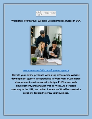 Wordpress PHP Laravel Website Development Services In USA