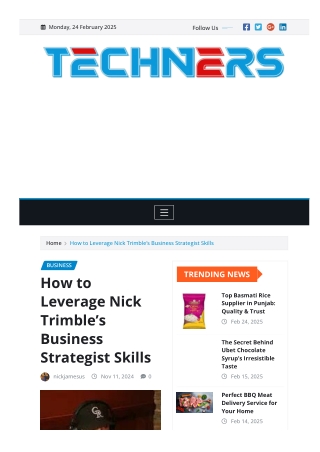 Nick Trimble Digital Marketing Specialist