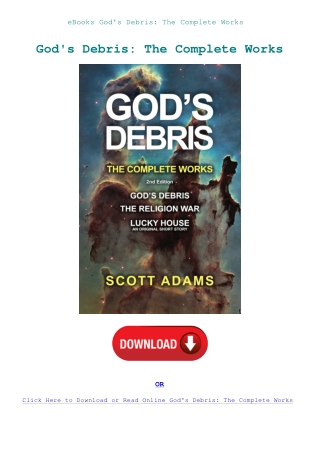 eBooks God's Debris The Complete Works