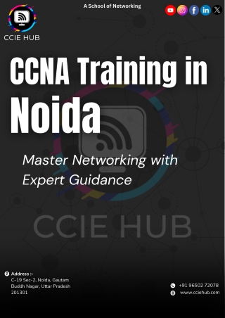 CCNA training in Noida