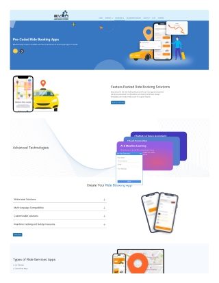 Taxi booking app development company in India