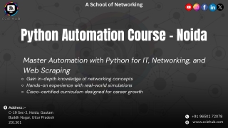 Python Automation Course in Noida